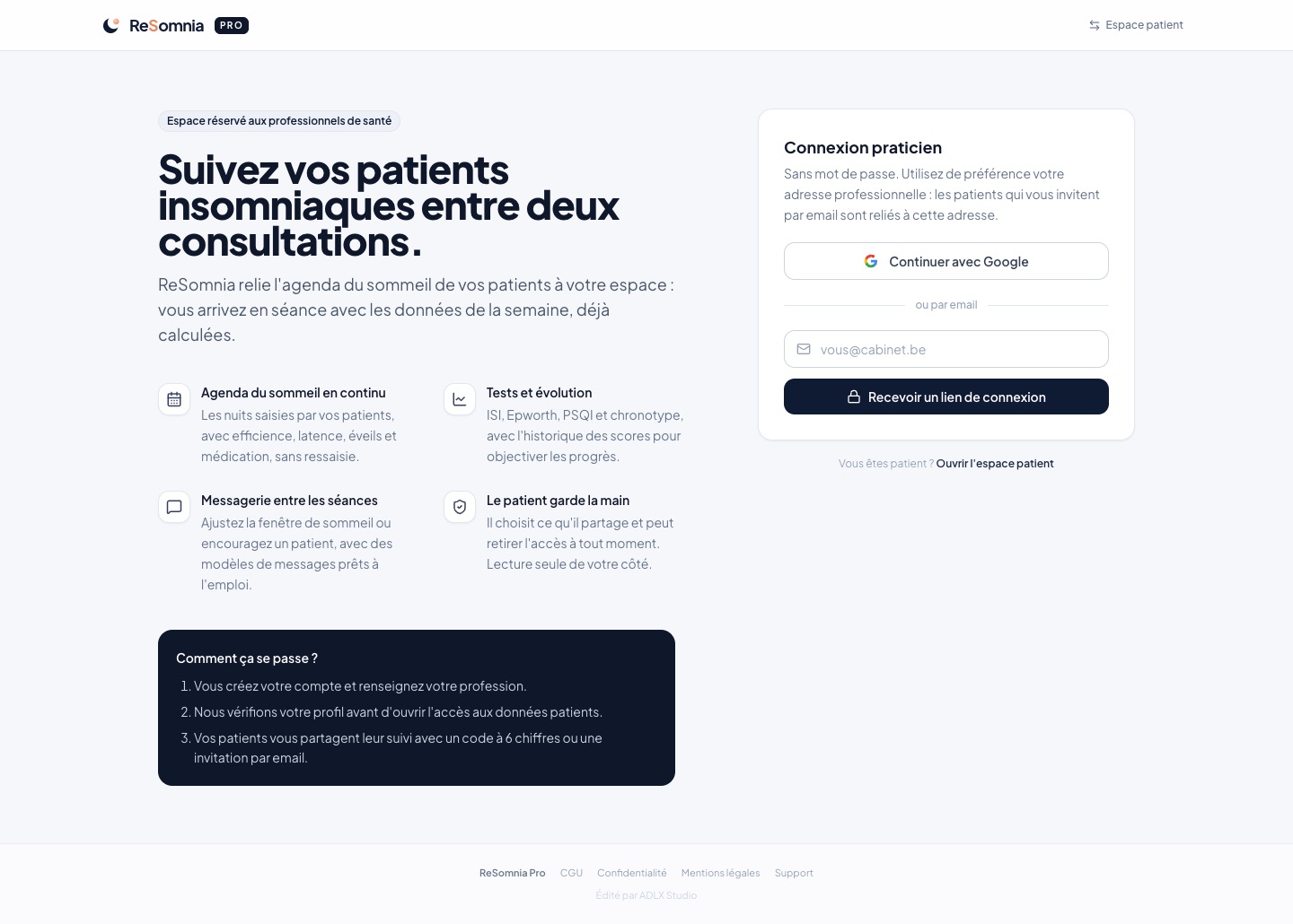 Your patients, between sessions too.